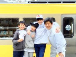 親子で活動に参加された大倉さん