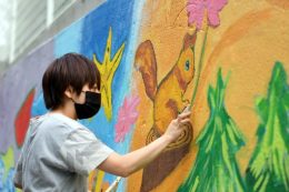 志村プロジェクトの作業風景