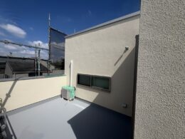 外壁・ベランダ床ガイナ仕上げ