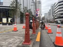 ハイポン20ファイン塗装中