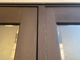 木製玄関ドア再生