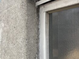 既存シーリング撤去後