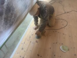 ミニサンダー研磨