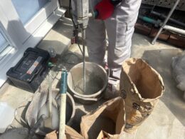 NPメガモルタルハード攪拌