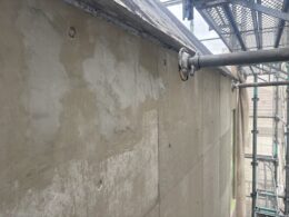 肌調整後【サンドペーパー研磨前】