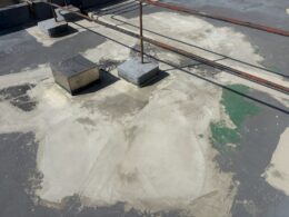 カチオン系フィラーによる不陸調整