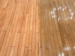 右：施工前　左施工後