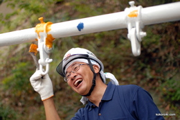 塗魂の頭脳、天才原田