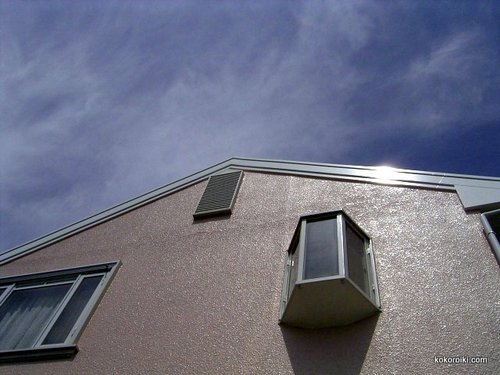 外壁モルタル＋スレート屋根